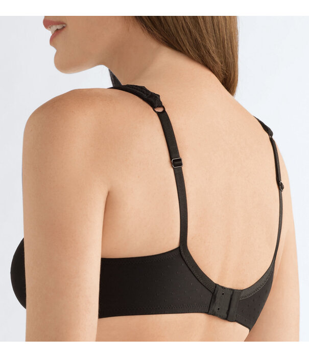 Amoena  Amoena Dana Hooggesloten Prothese Bh zonder Beugel – Comfortabel en Mooi in Wit & Zwart