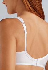 Amoena  Amoena Dana Hooggesloten Prothese Bh zonder Beugel – Comfortabel en Mooi in Wit & Zwart