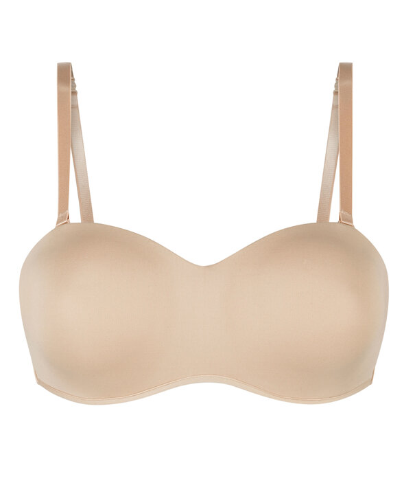 Amoena  Amoena Barbara prothese bh met beugel–strapless multiway-voorgevormde cup-kleur huid