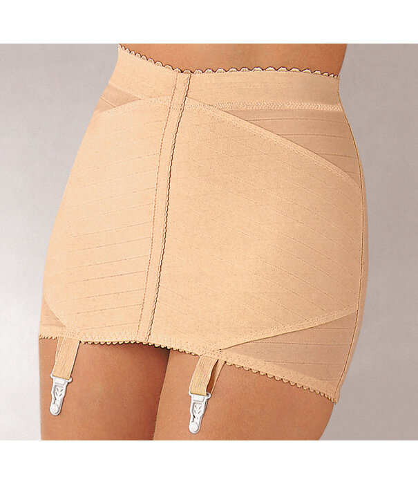 Naturana Naturana Step-Inn met vaste jarretel- lusjes kleur huid