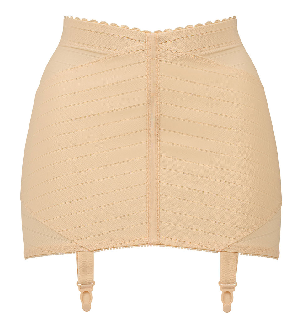 Naturana Naturana Step-Inn met vaste jarretel- lusjes kleur huid