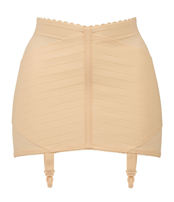 Naturana Naturana Step-Inn met vaste jarretel- lusjes kleur huid