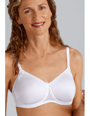 Amoena  Bianca prothese Bh zonder beugel & licht gewicht spacercups kleur wit