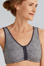 Amoena   Amoena Recovery Care Frances – Zachte katoenen postoperatieve bh zonder beugel met voorsluiting