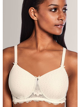 Amoena lingerie Aurelie Prothese Bh zonder beugel & lichte voorvorm kleur champagne of zwart