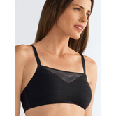Amber prothese Bh zonder beugel & voorgevormde cup kleur zwart