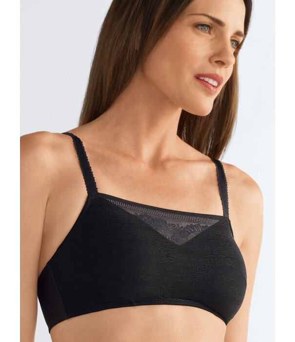 Amoena   Amber prothese Bh zonder beugel & voorgevormde cup kleur zwart