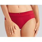 Lara Satin slip kleur terracotta of rood