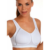 Susa Prothese SportBh zonder beugel Medium Support wit & zwart