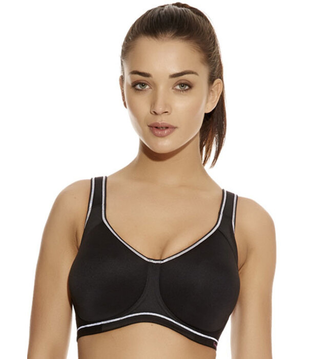 Freya Freya Sonic Sport-bh Zwart – beugel, spacer cup & stevige ondersteuning