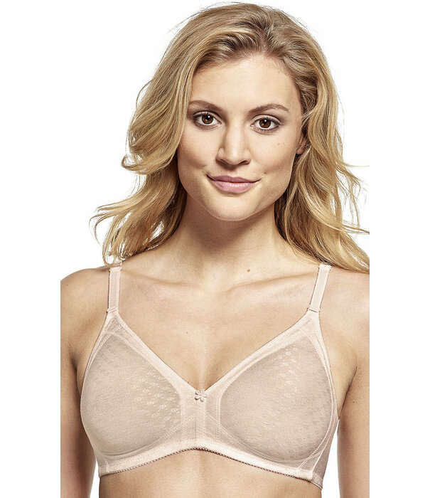 Susa Susa Jasmine BH Zonder Beugel – Hoog Katoen Gehalte – Zwart, Wit & Huid