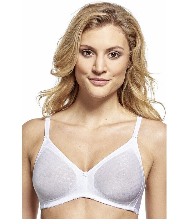 Susa Susa Jasmine BH Zonder Beugel – Hoog Katoen Gehalte – Zwart, Wit & Huid