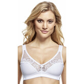 Susa Ilka Bh zonder beugel 90% katoen kleur wit