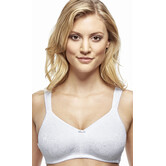 Jaquard Prothese Bh zonder beugel in wit of sand kleur