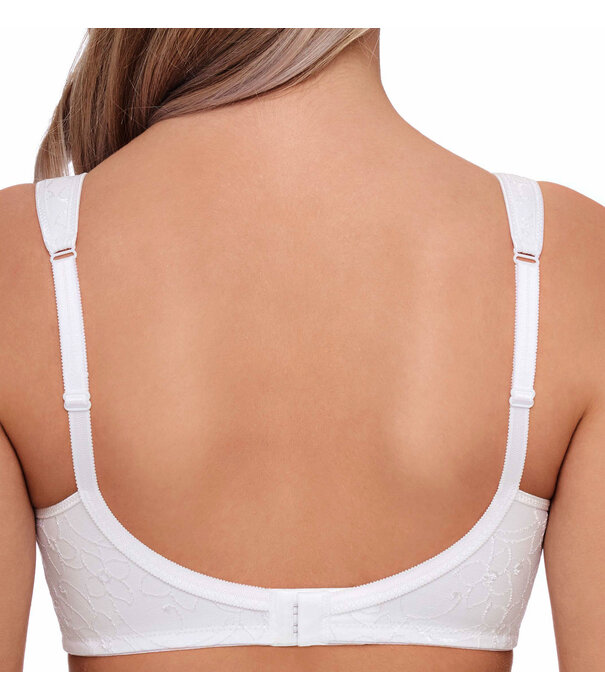 Susa  Jaquard Prothese Bh zonder beugel in wit of sand kleur