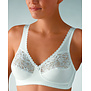 Topsy Plus Bh zonder beugel 90% katoen basis kleur wit