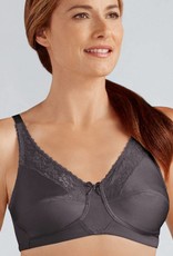 Amoena  Amoena Nancy prothese bh zonder beugel – grijs – met CoolMax® prothesehoesjes – zachte ondersteuning & tijdloos comfort