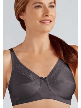 Amoena lingerie Nancy prothese Bh zonder beugel kleur donkergrijs