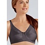 Amoena Nancy prothese bh zonder beugel – grijs – met CoolMax® prothesehoesjes – zachte ondersteuning & tijdloos comfort