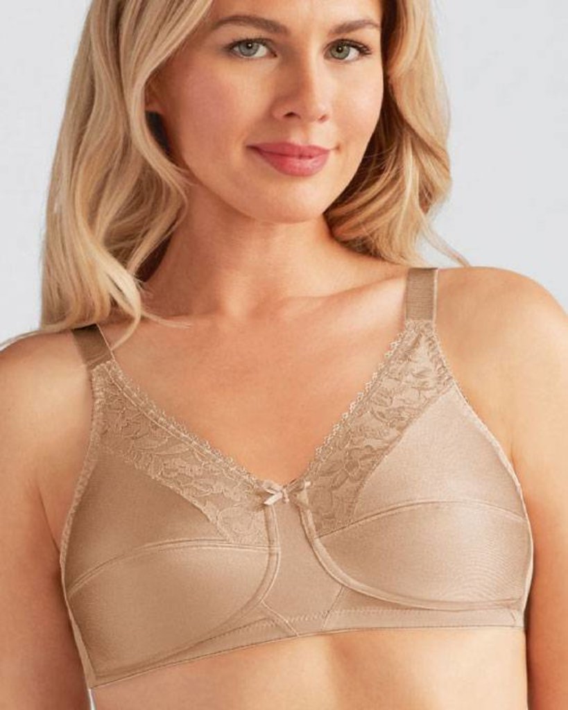 Amoena  Amoena Nancy prothese bh zonder beugel – light sand – met CoolMax® prothesehoesjes – zachte ondersteuning & tijdloos comfort
