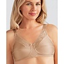 Amoena Nancy prothese bh zonder beugel – light sand – met CoolMax® prothesehoesjes – zachte ondersteuning & tijdloos comfort