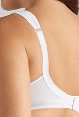 Amoena  Amoena Isadora prothese bh zonder beugel – kleur wit – stevige tweedelige cup, katoenen prothesehoesjes & elegant Paisley‑motief