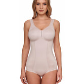 Susa Cremona stevige body zonder beugel met licht corrigerend voorpand in sand
