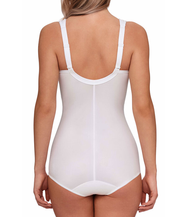 Susa Susa Cremona stevige body zonder beugel met licht corrigerend voorpand in wit