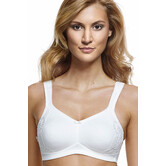 Susa London Minimizer BH Zonder Beugel - Wit - Gladde Naadloze Cups