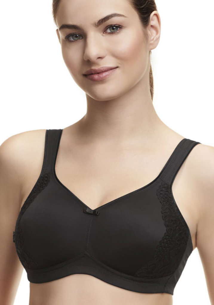 Susa Susa London Minimizer Bh 8014 – Zonder Beugel – Naadloze Cup & Comfortbandjes – Zwart – Öko‑Tex – €5 korting vanaf €39,95 en €15 vanaf €99,95