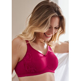 Susa London Minimizer Bh 8014 – Zonder Beugel – Naadloze Cup & Comfortbandjes – Framboos – Maat C95 – Öko‑Tex – €5 korting vanaf €39,95 en €15 vanaf €99,95
