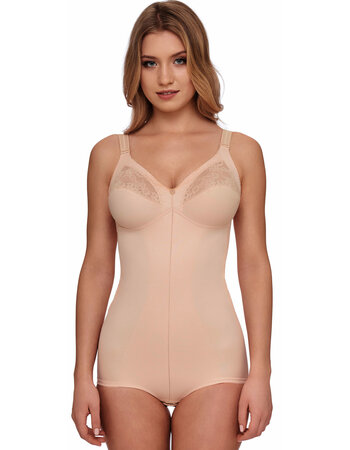 Susa  Elize Classic corselet zonder beugel in wit of  huidkleur