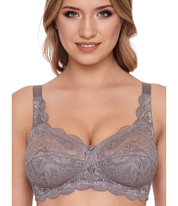 Susa Susa  Latina Bh zonder beugel kleur frosty lavender grijs