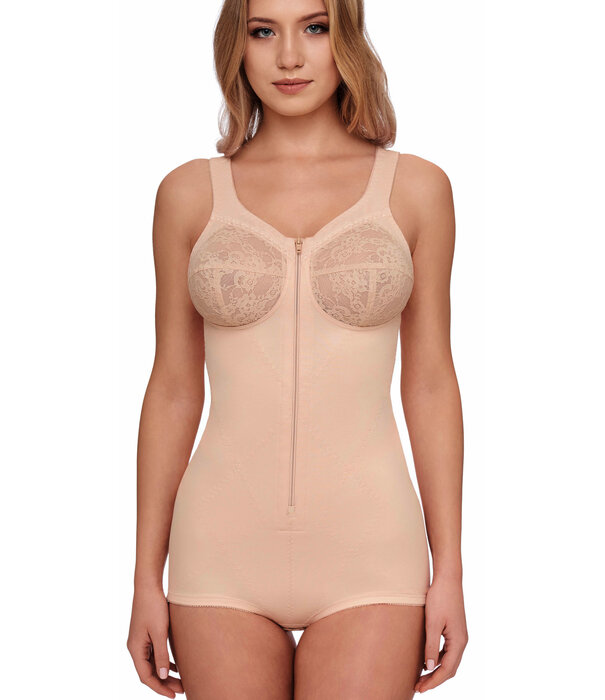 Susa Susa River Corselet 6343 – Zonder Beugel – Stevig Microfaser – Hoge Rug – Ritssluiting Voor – Öko‑Tex – €15 korting vanaf €99,95