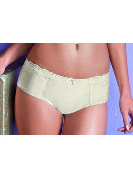 Susa Pure Cotton Shorty  kleur champagne mêlee  mt 42