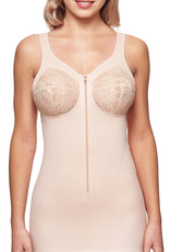 Susa Susa Reinhilda Corselet 6452 – Huid – Zonder Beugel – Rits Voorzijde
