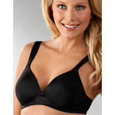 Naturana Millie Bh zonder beugel & lichte voorvorm kleur zwart