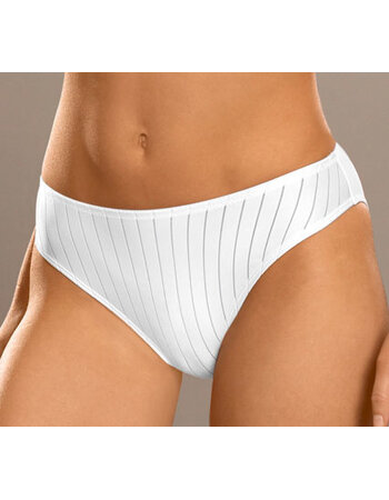 Naturana Verea microfaser Slip kleur wit & zwart