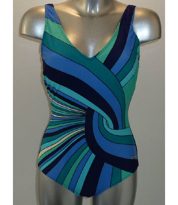 Naturana   Danique badpak zonder beugel & licht voorgevormde cup kleur blauw maat C50 is cupmt C105