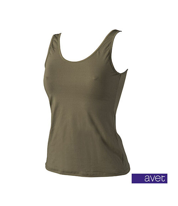 Avet  Avet Joseane microfaser singlet 7591 – zacht dames singlet in S t/m XXL, leverbaar in modetinten