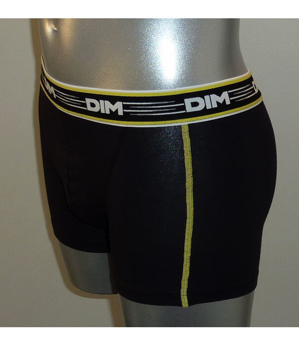 Dim   Stadium cotton stretch boxershortset in zwart & grijs