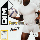 Dim  soft stretch Sport T-shirt kleur zwart mt L