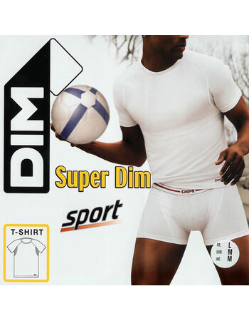Dim soft stretch Sport T-shirt kleur zwart mt L