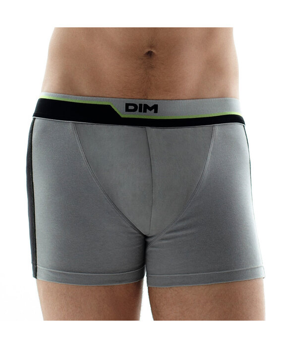 Dim  Dim  Dynamix cotton stretch boxershort grijs mt L & XL of zwart mt M