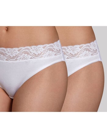 DIM Slipset 2‑Pack – Cotton Stretch Midi Slip