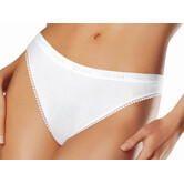 DIM Slipset 2‑Pack – 100% Pur Cotton Mini Slip – Wit & Zwart