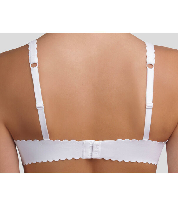 Dim  Dim Body touch naadloze Bh met beugel, kleur zwart, wit, blue lagoon of skin