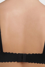 Dim   Body touch naadloze Bh met beugel, kleur zwart, wit, blue lagoon of skin