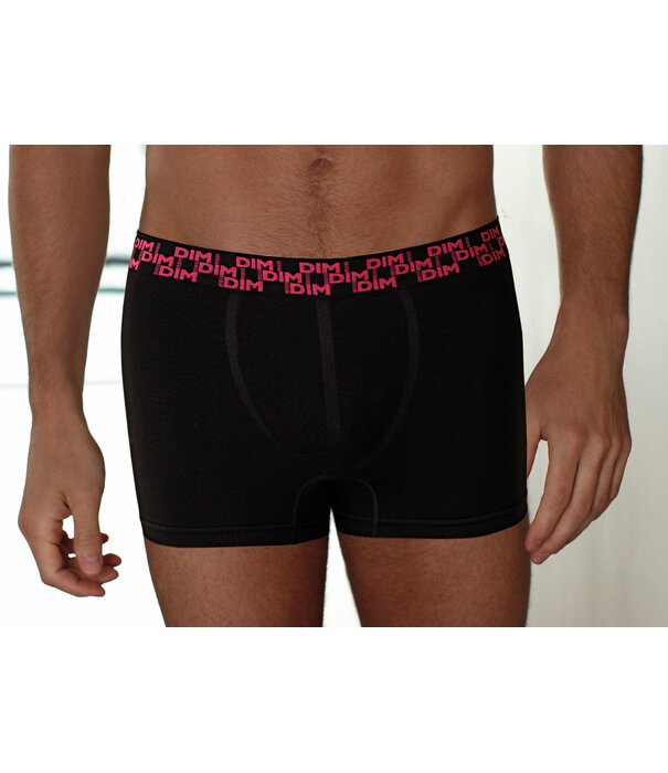 Dim  Dim Fusion naadloos microfaser boxershortset mt M kleur zwart