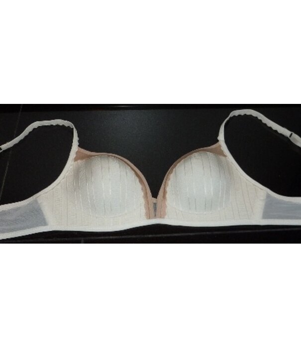 Dim  Osmose Glam Bh zonder beugel zwart-grijs of ivoor